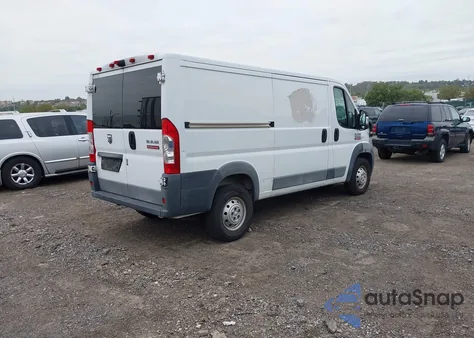 2016 Ram Promaster 1500 Low Roof из США, поврежденный, VIN 3C6TRVAG6GE115061